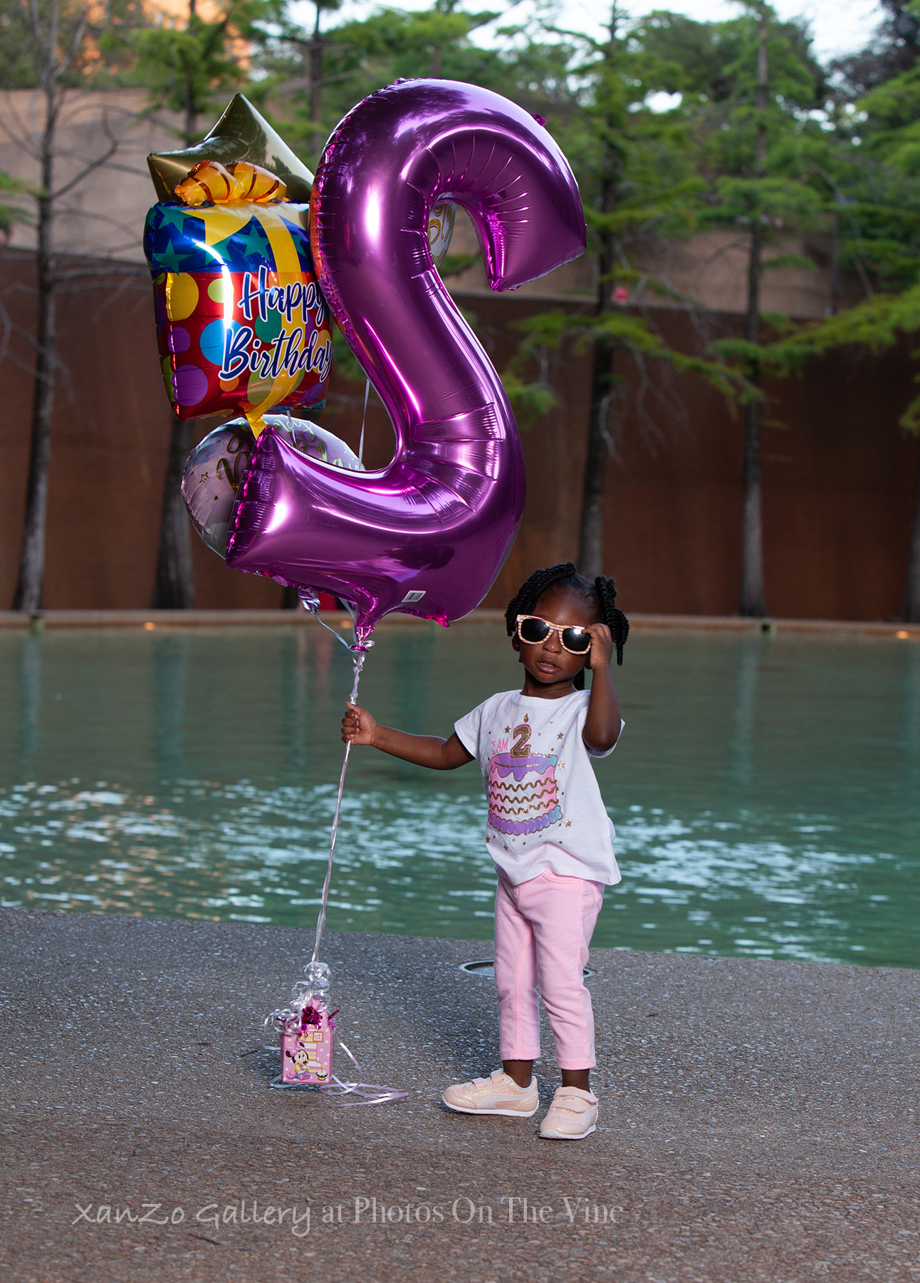 Fort Worth Water Gardens Birthday Party
